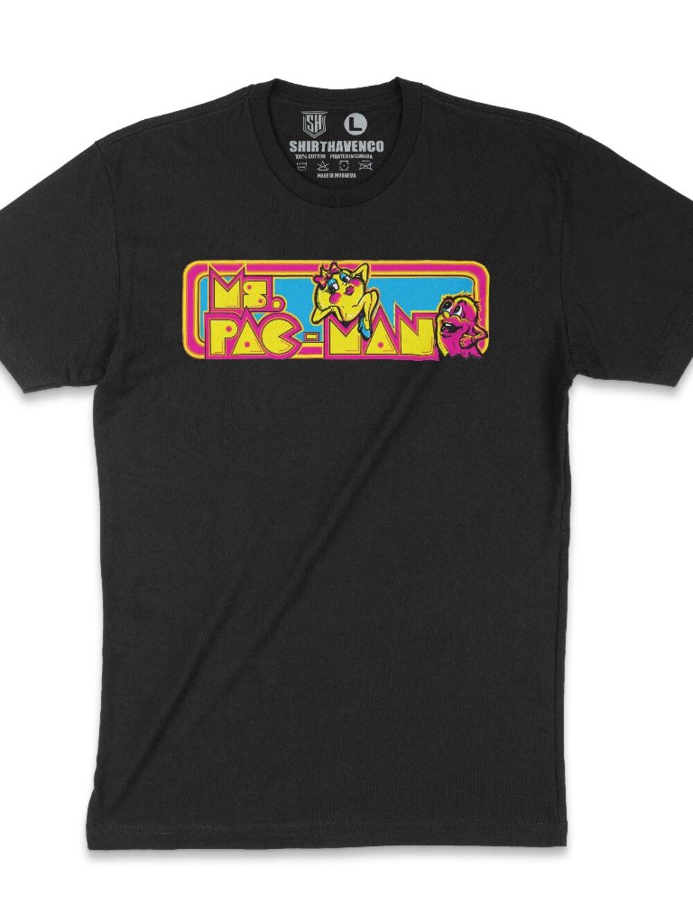 MsPACMAN Classic Gaming Tee
